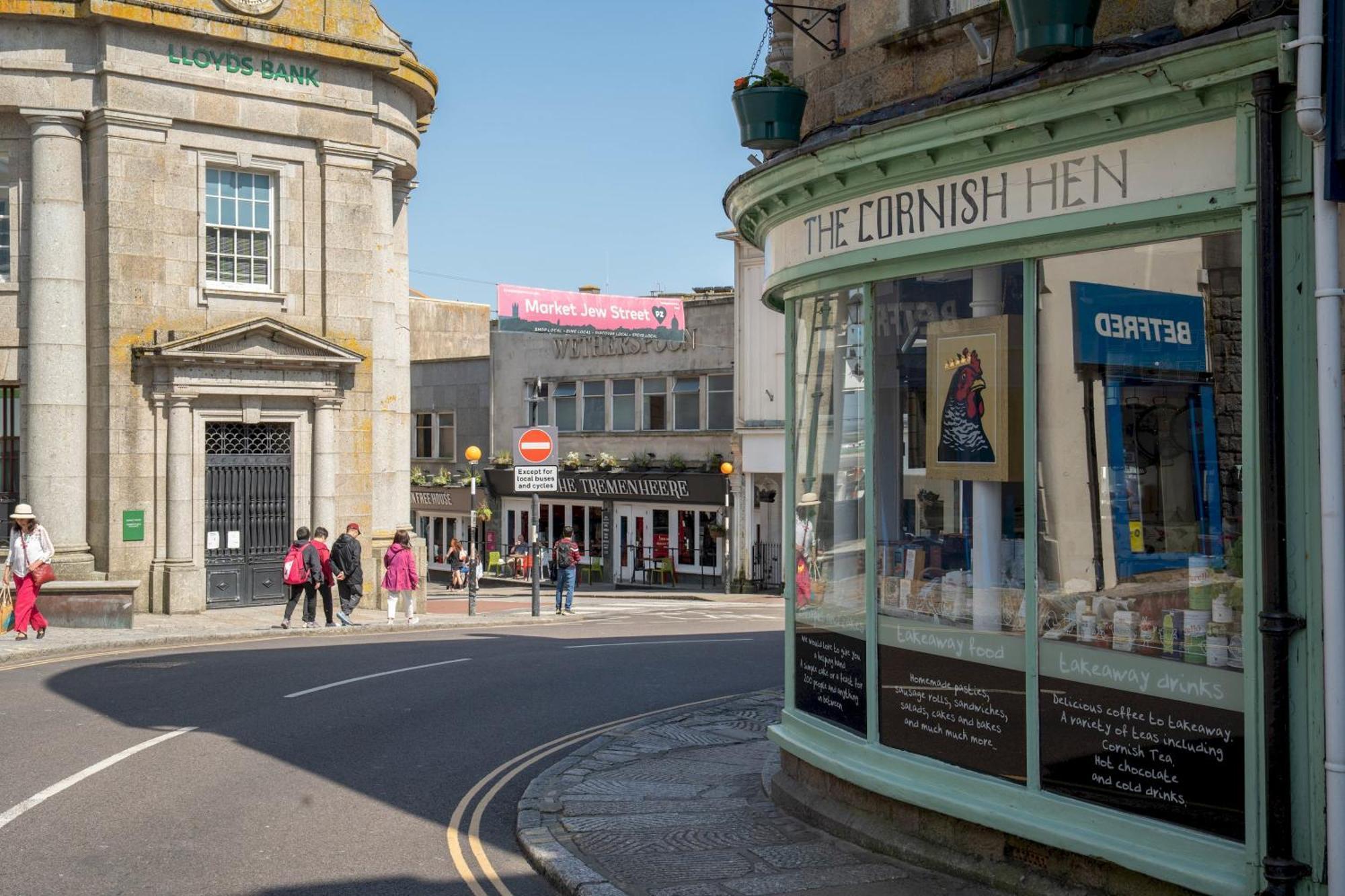 Stunning Penthouse In Penzance "Amazing Sea Views" Apartment ภายนอก รูปภาพ