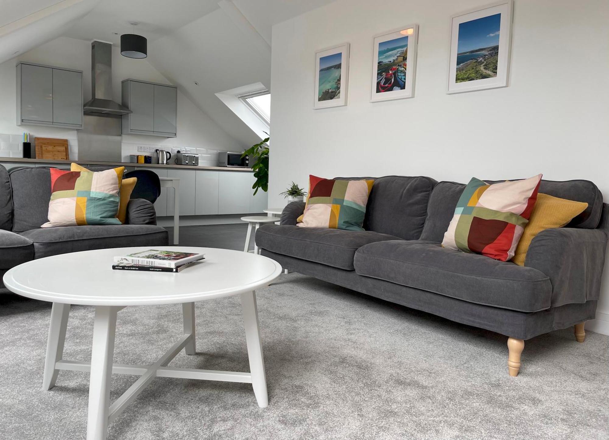 Stunning Penthouse In Penzance "Amazing Sea Views" Apartment ภายนอก รูปภาพ